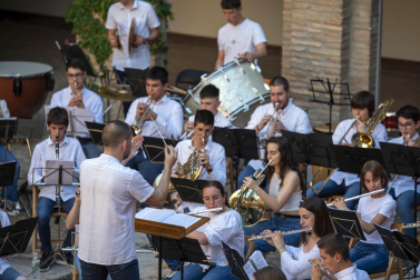 Alumnos de la Escuela-Conservatorio Fernando Remacha.