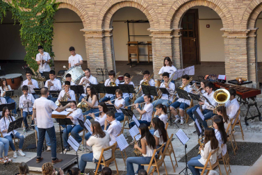Alumnos de la Escuela-Conservatorio Fernando Remacha.