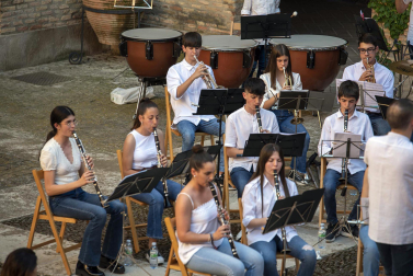 Alumnos de la Escuela-Conservatorio Fernando Remacha.
