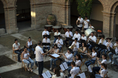 Alumnos de la Escuela-Conservatorio Fernando Remacha.