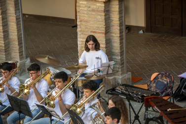 Alumnos de la Escuela-Conservatorio Fernando Remacha.