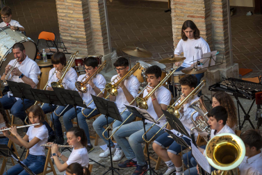 Alumnos de la Escuela-Conservatorio Fernando Remacha.