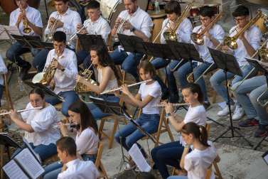 Alumnos de la Escuela-Conservatorio Fernando Remacha.
