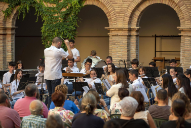 Alumnos de la Escuela-Conservatorio Fernando Remacha.