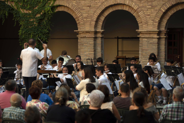 Alumnos de la Escuela-Conservatorio Fernando Remacha.