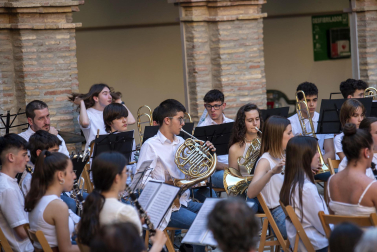 Alumnos de la Escuela-Conservatorio Fernando Remacha.