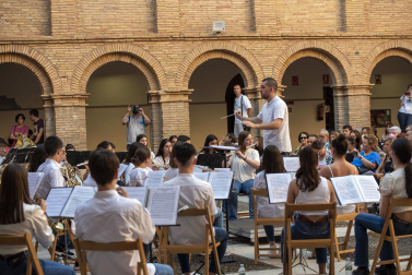 Alumnos de la Escuela-Conservatorio Fernando Remacha.