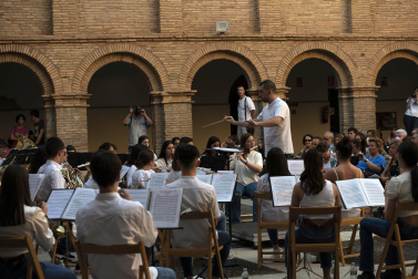 Alumnos de la Escuela-Conservatorio Fernando Remacha.