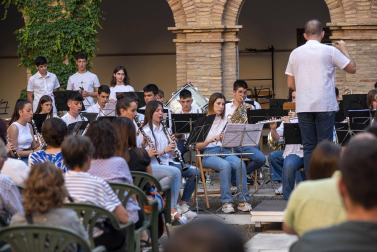 Alumnos de la Escuela-Conservatorio Fernando Remacha.