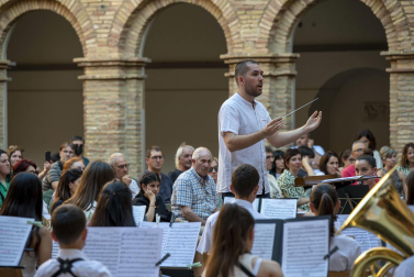 Alumnos de la Escuela-Conservatorio Fernando Remacha.