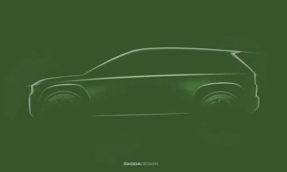 Perfil del vehículo de baterías pequeño correspondiente a Skoda