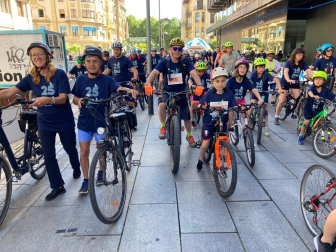 Día de la Bicicleta 2022 en Pamplona.