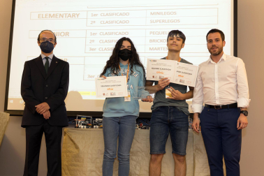 Fase regional de la Olimpiada robótica celebrada en la UPNA de Tudela