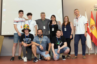 Fase regional de la Olimpiada robótica celebrada en la UPNA de Tudela