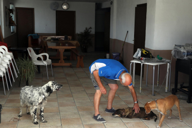 Fotos de los efectos de los incendios en Obanos, Puente la Reina, Legarda, Undiano y Astráin.