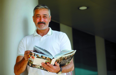 Jordi Bru, coautor de 'Sangre en la frente'.