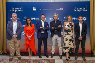 Asistentes a 'La Noche de las Empresas' organizada por BrandOK en el Hotel 3 Reyes de Pamplona