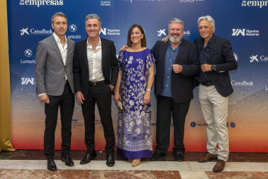 Asistentes a 'La Noche de las Empresas' organizada por BrandOK en el Hotel 3 Reyes de Pamplona