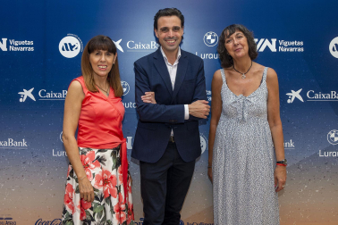 Asistentes a 'La Noche de las Empresas' organizada por BrandOK en el Hotel 3 Reyes de Pamplona