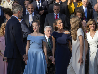 La Princesa Leonor, el Rey Felipe VI, la Reina Letizia y la Infanta Sofía presiden la entrega de los Premios Fundación Princesa de Girona