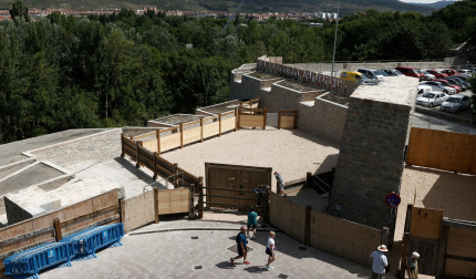 Los corrales de Santo Domingo han sido reformados durante este año, ya que el Baluarte de Parma, donde se sitúan, ha sido restaurado