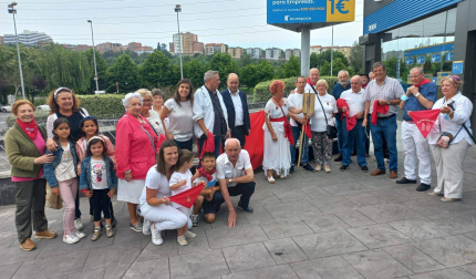 El Hogar Navarro de Barakaldo celebró San Fermín