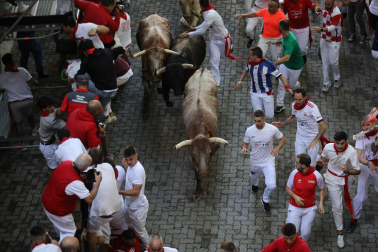 Encierro del 7 de julio 2022. Toros de Núñez del Cuvillo.