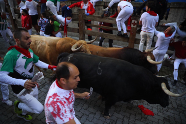 Encierro del 7 de julio 2022. Toros de Núñez del Cuvillo.
