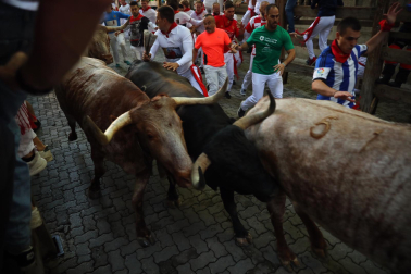 Encierro del 7 de julio 2022. Toros de Núñez del Cuvillo.