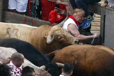 Encierro del 7 de julio 2022. Toros de Núñez del Cuvillo.