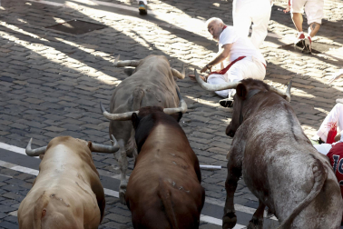 Encierro del 7 de julio 2022. Toros de Núñez del Cuvillo.