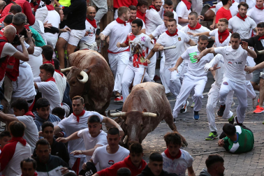 Encierro del 7 de julio 2022. Toros de Núñez del Cuvillo.