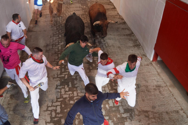 Encierro del 7 de julio 2022. Toros de Núñez del Cuvillo.