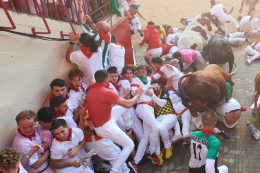 Encierro del 7 de julio 2022. Toros de Núñez del Cuvillo.