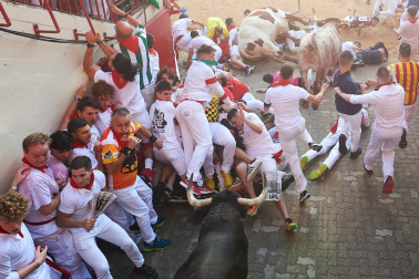 Encierro del 7 de julio 2022. Toros de Núñez del Cuvillo.