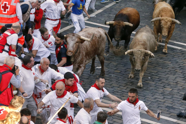 Encierro del 7 de julio 2022. Toros de Núñez del Cuvillo.