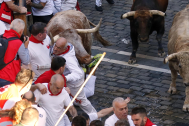 Encierro del 7 de julio 2022. Toros de Núñez del Cuvillo.