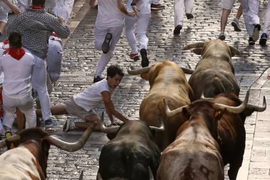 Encierro del 7 de julio 2022. Toros de Núñez del Cuvillo.