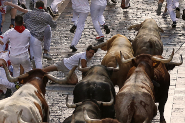 Encierro del 7 de julio 2022. Toros de Núñez del Cuvillo.