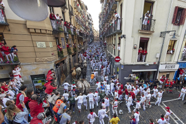Encierro del 7 de julio 2022. Toros de Núñez del Cuvillo.