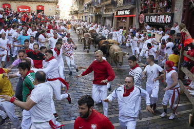 Encierro del 7 de julio 2022. Toros de Núñez del Cuvillo.