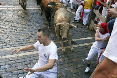 Encierro del 7 de julio 2022. Toros de Núñez del Cuvillo.