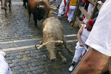 Encierro del 7 de julio 2022. Toros de Núñez del Cuvillo.