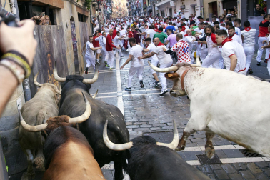 Encierro del 7 de julio 2022. Toros de Núñez del Cuvillo.
