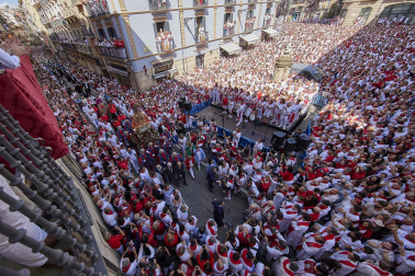 Procesión de San Fermín 2022.
