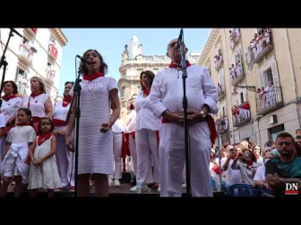 Vídeo de la jota a San Fermín de la Coral de Santiago