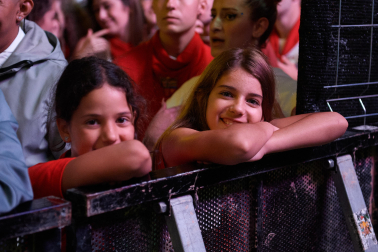Imagen del concierto de Ms Nina y PtaZeta en los Fueros