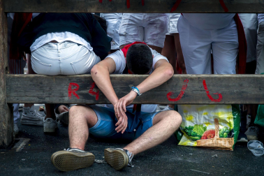 Fotos de ambiente de San Fermín de este domingo