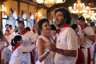 Fotos de ambiente de San Fermín de este domingo