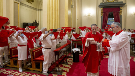 Fotos del día de los mayores de San Fermín.